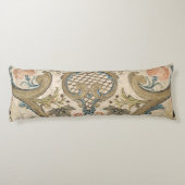 Louis XV Floral Body Pillow Seitenschläferkissen (Rückseite)