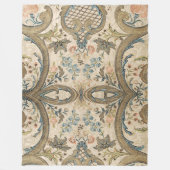 Louis XV Floral Fleece Blanket (Vorderseite)