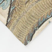 Louis XV Floral Fleece Blanket (Ecke)