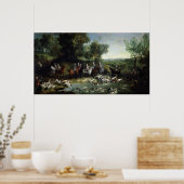 Louis XV Poster (Küche)