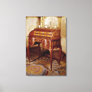 Louis XV Schreibtisch Leinwanddruck