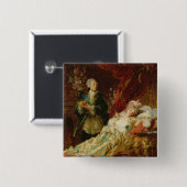 Louis XV und Madame Dubarry Button (Vorne & Hinten)