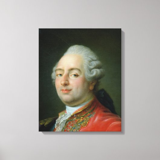 Louis XVI 1786 Leinwanddruck (Vorderseite)