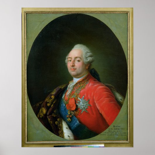 Louis XVI 1786 Poster (Vorne)