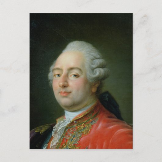 Louis XVI 1786 Postkarte (Vorderseite)