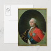Louis XVI 1786 Postkarte (Vorne/Hinten)