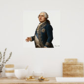 Louis XVI - French Revolution Archival Art Print Poster (Küche)