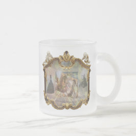 Louis XVI & Marie Antoinette SPARKLE Mirror 3 Mattglastasse