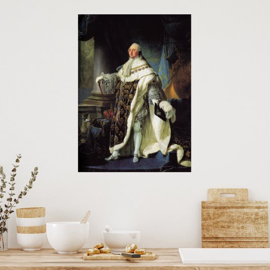 Louis XVI Poster (Küche)