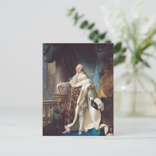 Louis XVI Postkarte (Stehend Vorderseite)