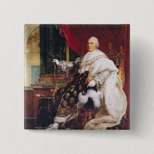 Louis XVIII Button