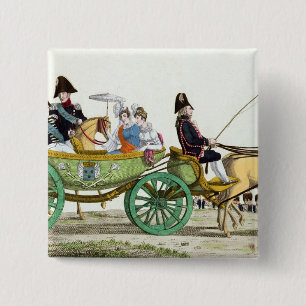Louis XVIII und seine Familie Button