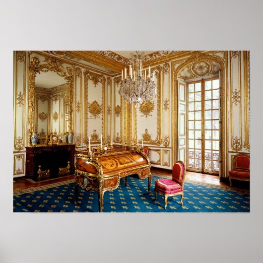 Louis XV's Private Study, 1753-60 Poster (Vorne)