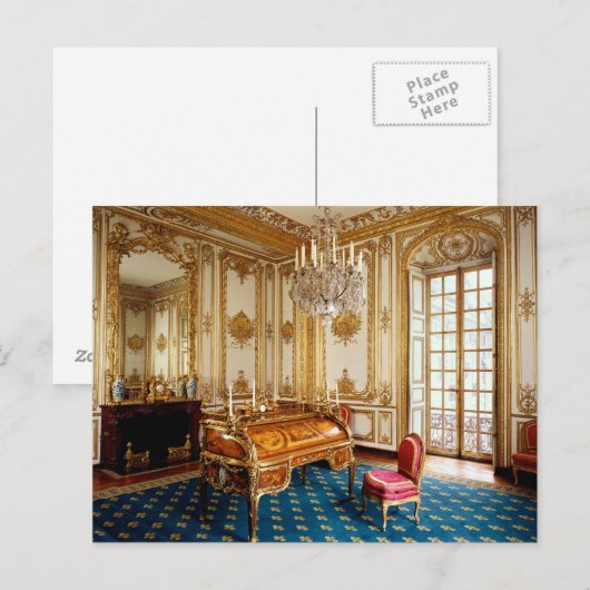 Louis XV's Private Study, 1753-60 Postkarte (Vorne/Hinten)