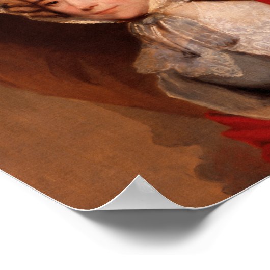 Louisa Adams Portrait Poster (Ecke)