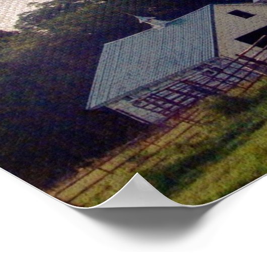 Louisa Landkreis Barns Poster (Ecke)