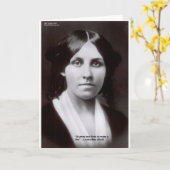 Louisa May Alcott 2 Flints Liebe Angebotskarten & Karte (Gelbe Blume)