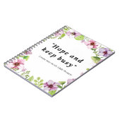 Louisa May Alcott, kleines Frauenangebot Notizblock (Linke Seite)