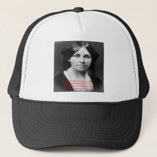 Louisa May Alcott "Little Kingdom" Wisdom Ohrts Truckerkappe