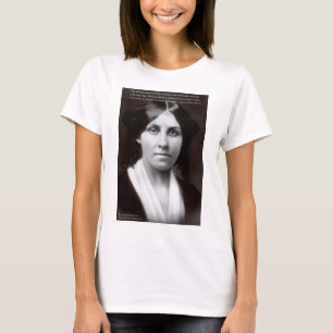 Louisa May Alcott & "Zweck/Traum" Zitat Geschenke T-Shirt