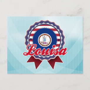 Louisa, VA Postkarte