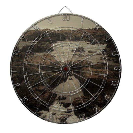 Louisbourg Leuchtturm Dartscheibe (vorne)