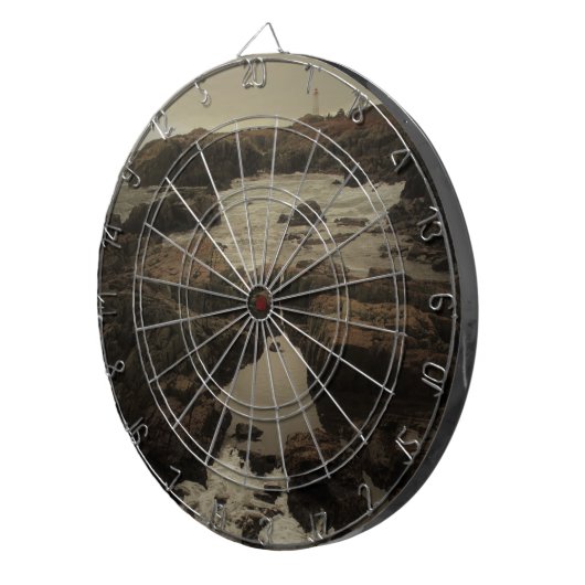 Louisbourg Leuchtturm Dartscheibe (Vorderseite rechts)