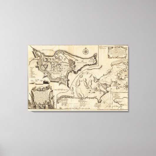 Louisburg Leinwanddruck (Vorderseite)