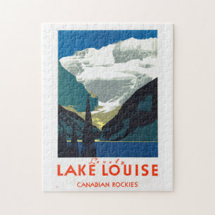 Louise Canadian Rockies ~ Vintage Travel Puzzle