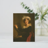 Louise Elisabeth Vigee Le Brun- Selbstportrait Postkarte (Stehend Vorderseite)