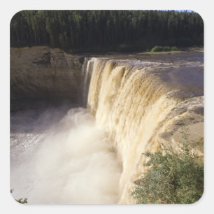 Louise Falls, Twin Falls Gorge Territorial Park, Quadratischer Aufkleber