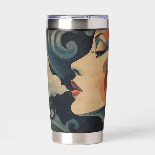 Louise Gourde Isolierflasche Thermobecher (Vorderseite)