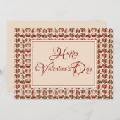 Louise Hearts Valentine's Feiertagskarte (Vorne/Hinten)