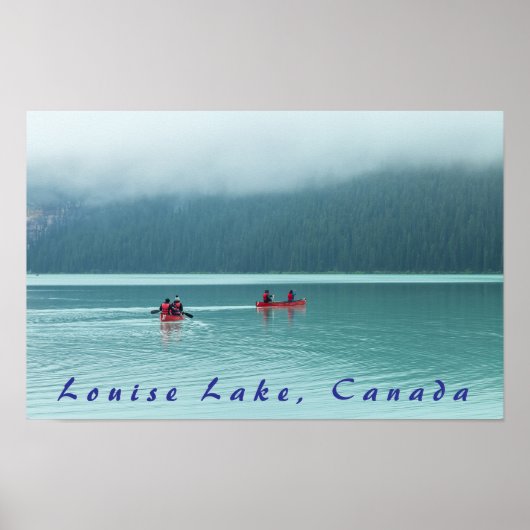 Louise Lake, Kanada Poster (Vorne)