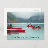 Louise Lake Postkarte (Vorne/Hinten)