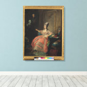 Louise Marie Josephine of Savoy Leinwanddruck (Insitu (Holzboden))