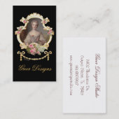 Louise Marie von Frankreich Visitenkarte (Vorne/Hinten)