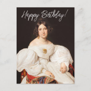 Louise Mayer Ferdinand Waldmueller Happy Birthday Postkarte