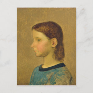 Louise Millet, c.1863 Postkarte