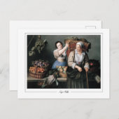 Louise Moillon #6 - Fine Art Postcard Postkarte (Vorne/Hinten)