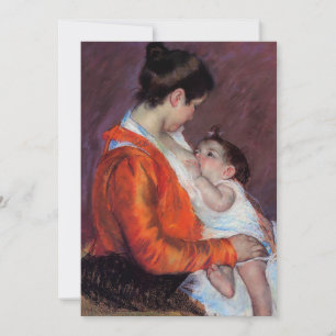Louise nährt ihr Kind   Mary Cassatt