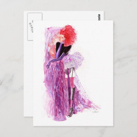 Louise Postkarte (Vorne/Hinten)