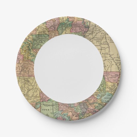 Louisiana 10 pappteller (Vorderseite)