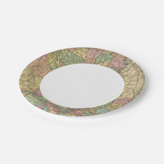 Louisiana 10 pappteller (Schrägansicht)