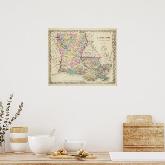 Louisiana 10 poster (Küche)