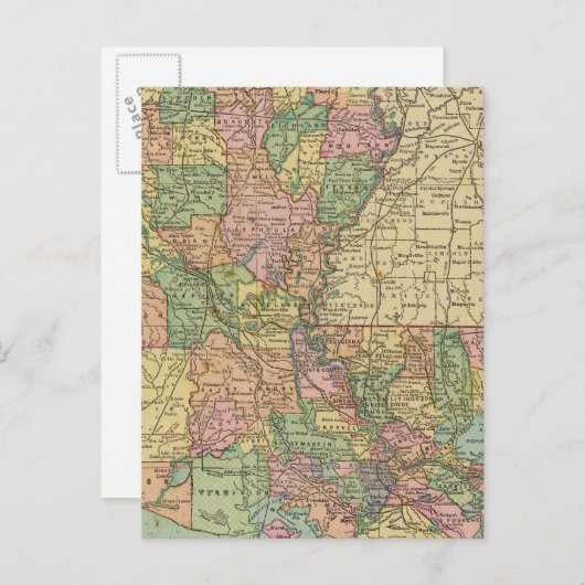 Louisiana 10 postkarte (Vorne/Hinten)