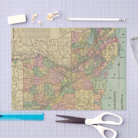 Louisiana 10 seidenpapier (Handwerk)