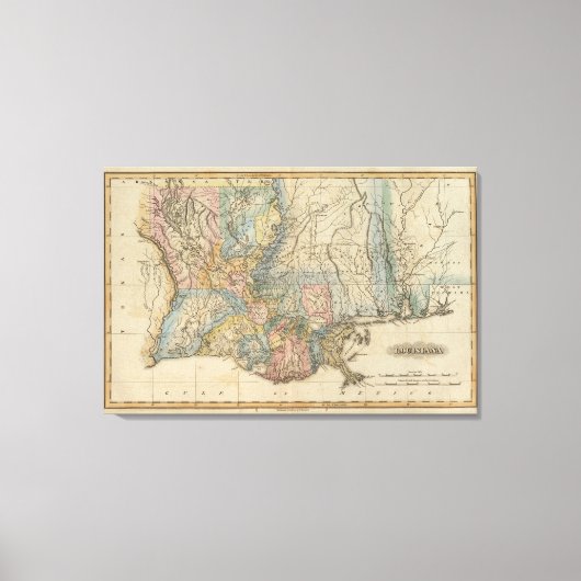 Louisiana 11 leinwanddruck (Vorderseite)