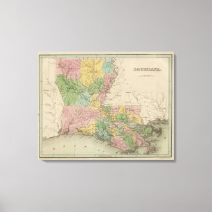 Louisiana 12 leinwanddruck