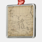 Louisiana 12 silbernes ornament (Links)